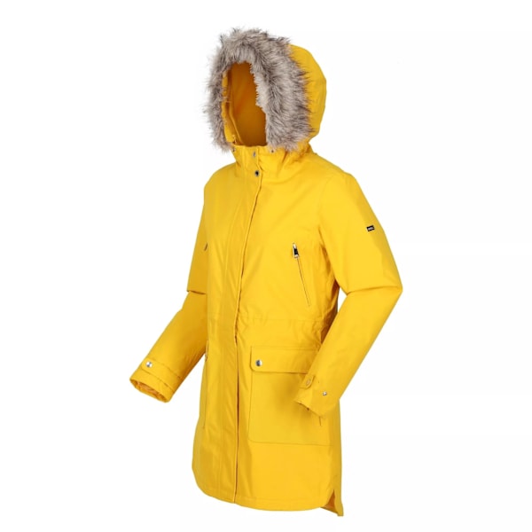 Regatta Dam/Kvinnor Sabinka Faux Fur Trim Parka 10 UK Sunset Sunset 10 UK