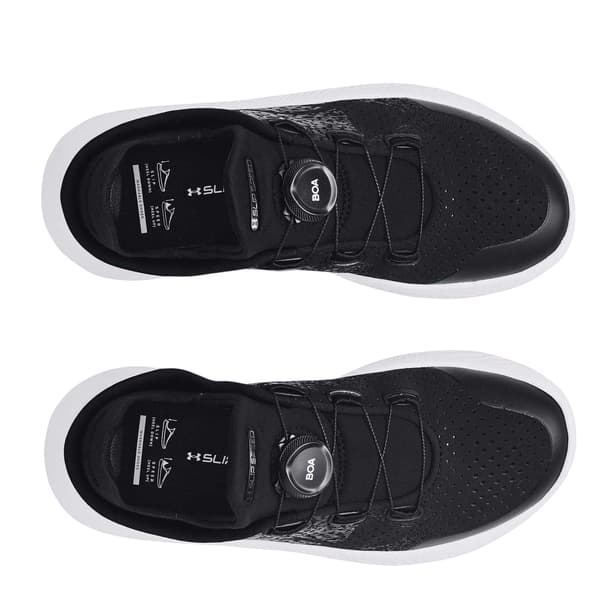 Under Armour Barn/Kids UA Slipspeed Läder BOA Snörningssystem Black 6 UK