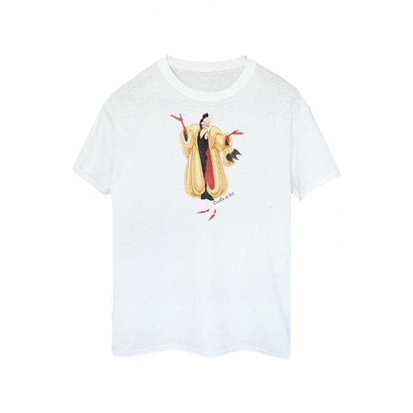101 Dalmatiner Flickor Cruella De Vil T-shirt 7-8 år Vit/Beige White/Beige/Black 7-8 Years