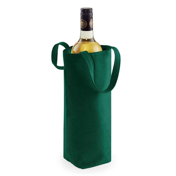 Westford Mill Fairtrade Flaskväska En Storlek Flaskgön Bottle Green One Size