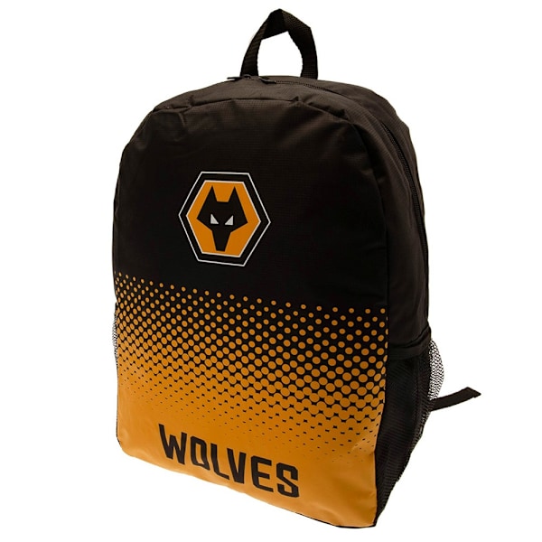 Wolverhampton Wanderers FC Fade Ryggsäck One Size Svart/Gul Black/Yellow One Size