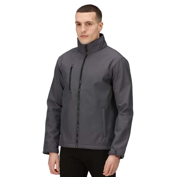 Regatta Herr Honestly Made Återvunnen Softshelljacka M Seal Gr Seal Grey M