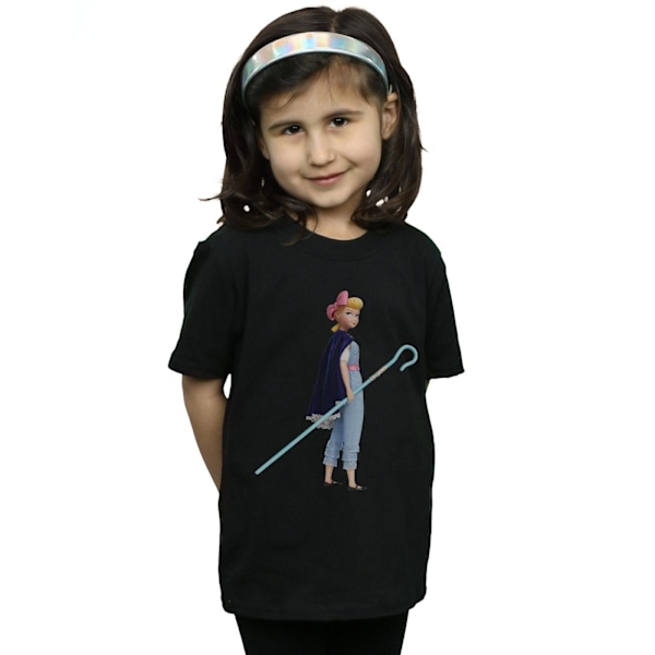 Disney Girls Toy Story 4 Little Bo Peep Bomull T-shirt 9-11 År Black 9-11 Years