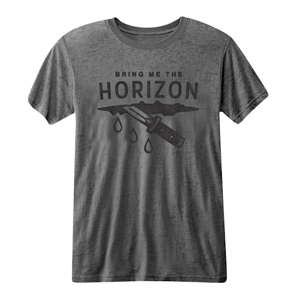 Bring Me The Horizon Damtröja för kvinnor/damer Wound XS Charcoal Grå Charcoal Grey XS