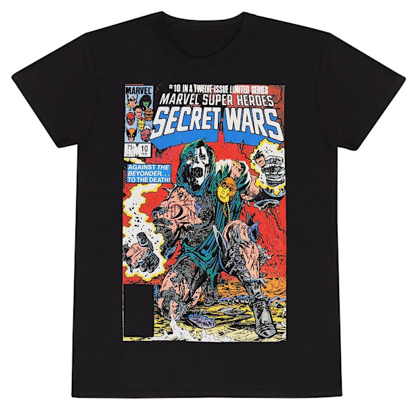 Marvel Universe Unisex Vuxen Secret Wars T-Shirt XL Svart Black XL