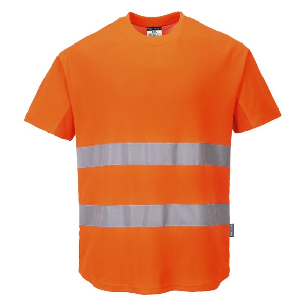 Portwest Herr Mesh Insert T-Shirt L Orange Orange L