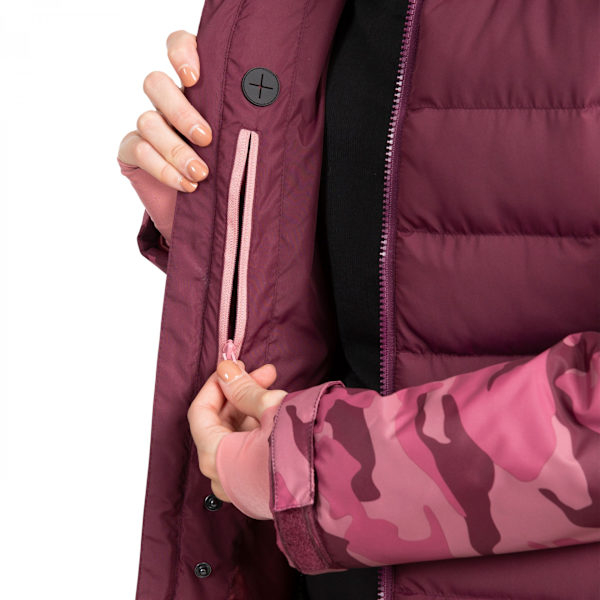 Trespass Womens/Ladies Urge Vindtät Skidjacka XS Fig Fig XS