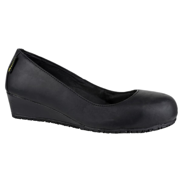 Amblers Safety FS107 SB Womens Safety Heeled Shoes 3 UK Black Black 3 UK