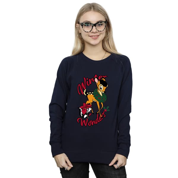Bambi Dam/Dam Vinter Under Polycotton Tröja M Marinblå Navy Blue M