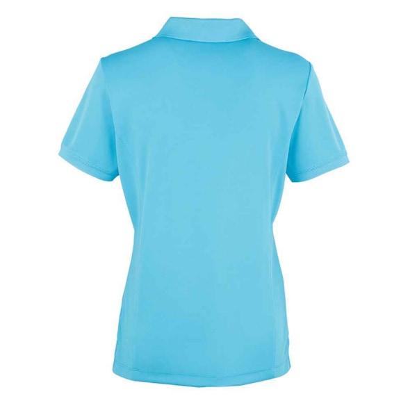 Premier Dam/Kvinnor Coolchecker Pique Poloskjorta 8 UK Turkos Turquoise 8 UK