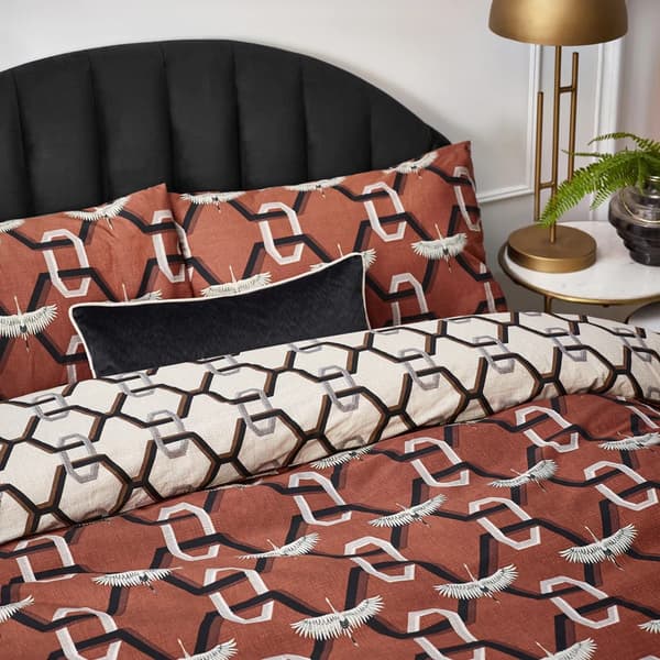 Furn Avalon Geometrisk Påslakanset King Brick Brick King