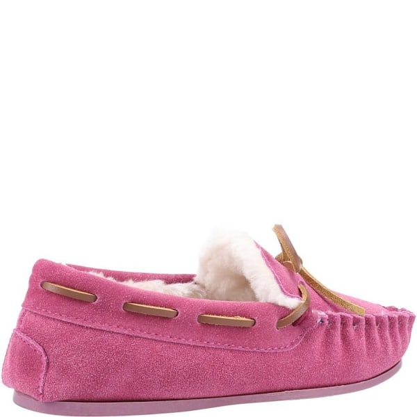 Hush Puppies Barn/Barn Addison Mocka Suede Tofflor 12 UK Barn Pink 12 UK Child