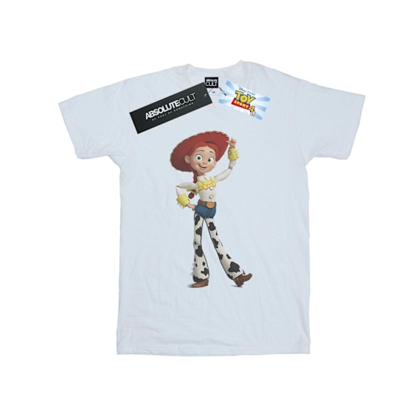 Disney Dam/Damer Leksakssaga Jessie Pose Bomull Boyfriend T-shirt L Vit White L