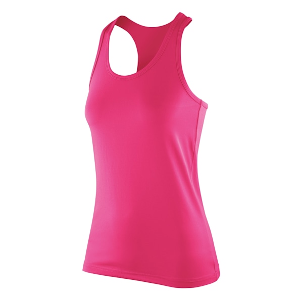 Spiro Womens/Ladies Impact Softex Sleeveless Fitness Vest Top X Candy XXS