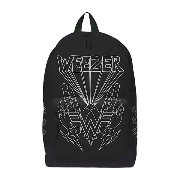 RockSax Weezer Ryggsäck One Size Svart/Vit Black/White One Size