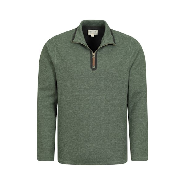 Mountain Warehouse Beta Contrast Zip Top XS Green för män Green XS