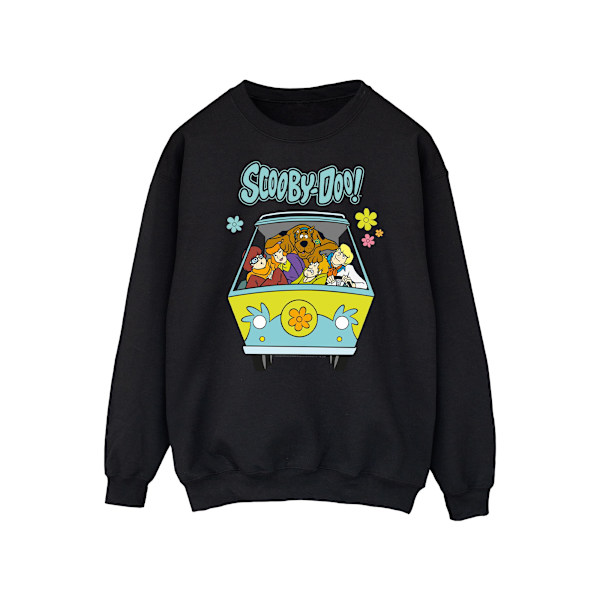 Scooby Doo Dam/Kvinnor Mystery Machine Grupptröja M Bla Black M