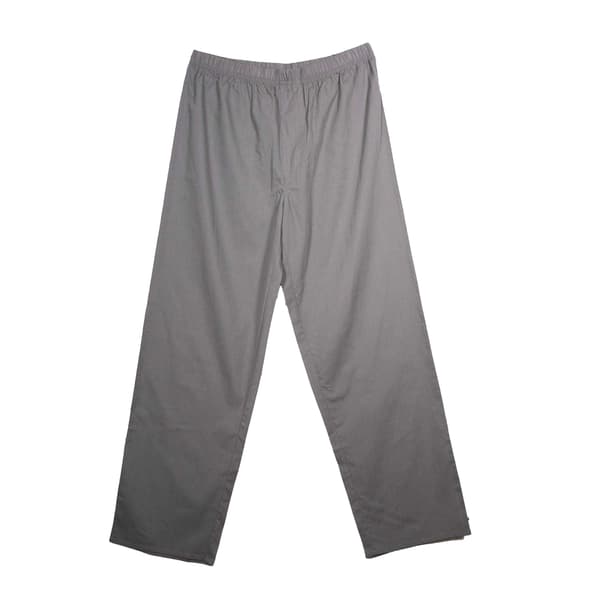 Keanu Vävda Herrpyjamas med Bröstficka, Raka Ben, Lång, Set S Grå Grey S
