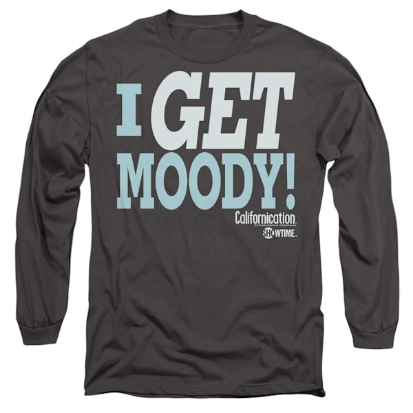 Californication Unisex Vuxen I Get Moody T-Shirt M Kolgrå Charcoal M