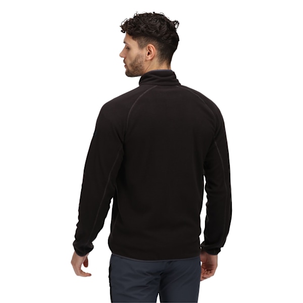 Regatta Herr Hadfield Full Zip Fleece Jacka M Svart Black M