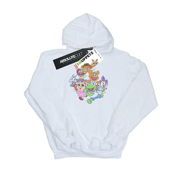 Disney Mens The Muppets Muppet Babies Colour Group Hoodie XXL W White XXL