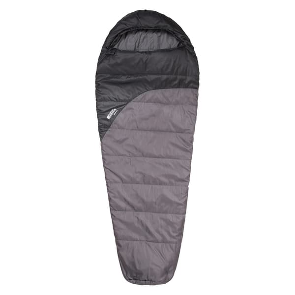 Mountain Warehouse Summit 250 Sovsäck med Vänster Blixtlås, Mumieform, 200cm Grey 200cm