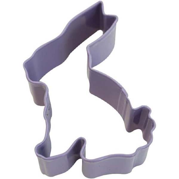 Anniversary House Bunny Poly-Resin Coated Cookie Cutter One Siz Lavender One Size
