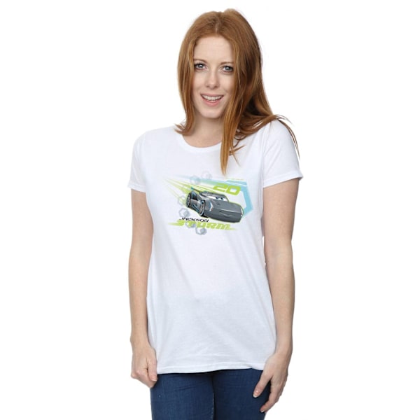 Disney Dam/Dam Cars Jackson Storm Bomull T-shirt XXL Vit White XXL