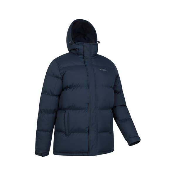 Mountain Warehouse Herr Snow Padded Jacket 4XL Marinblå Navy 4XL