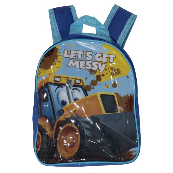 JCB Childrens/Kids Lets Get Messy Backpack One Size Blue Blue One Size