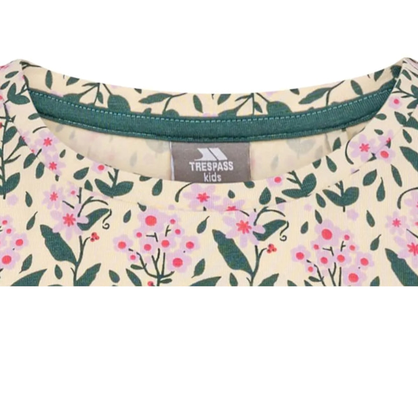 Trespass Rosslyn Långärmad Topp för Flickor 7-8 År Cream Cream 7-8 Years