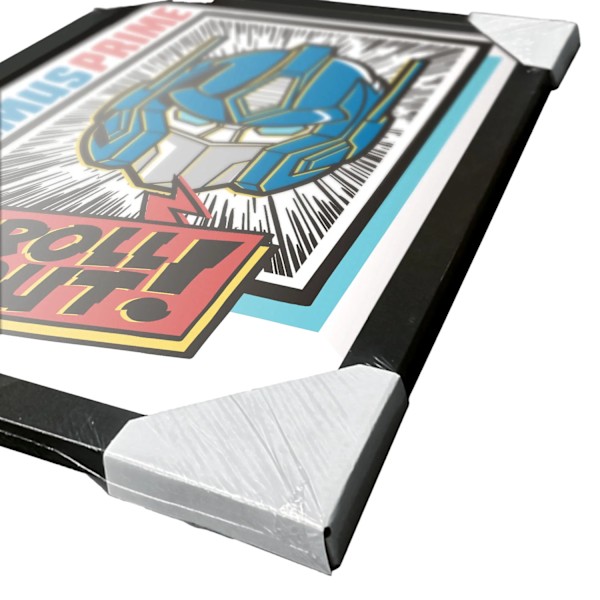 Transformers Roll Out Optimus Prime Inramad Poster 40cm x 30cm M Multicoloured 40cm x 30cm