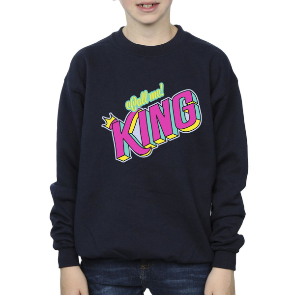 Disney Boys Lejonkungen Classic King Sweatshirt 5-6 år Nav Navy Blue 5-6 Years