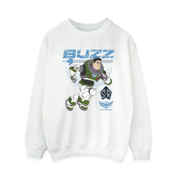 Disney Dam/Damer Lightyear Buzz Run To Action Sweatshirt XL White XL