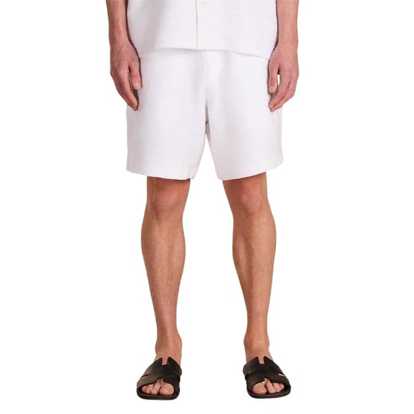 Prevu Herr Ottoman Vävd Shorts L Vit White L