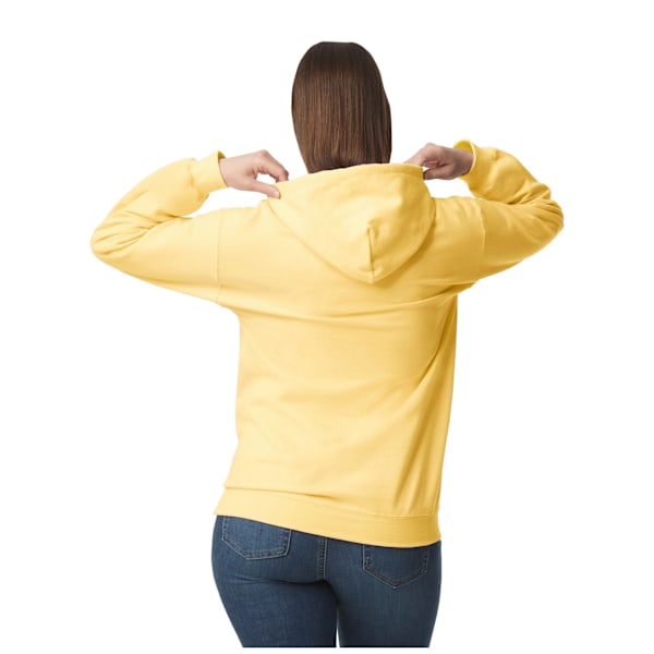 Gildan Unisex Adult Softstyle Fleece Midweight Hoodie 4XL Gul Yellow Haze 4XL