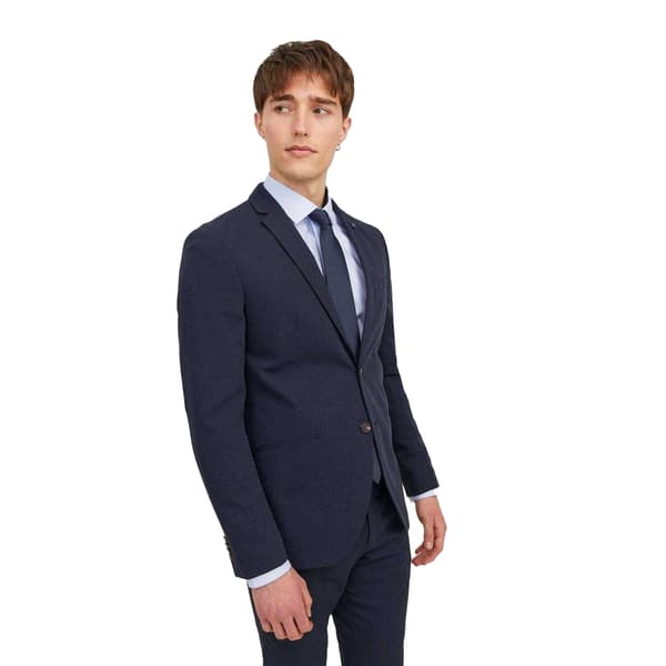 Jack And Jones Herr Enfärgad Slips En Storlek Navy Blazer Navy Blazer One Size