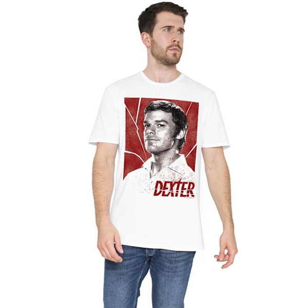 Dexter Herr Poster T-Shirt XXL Vit White XXL