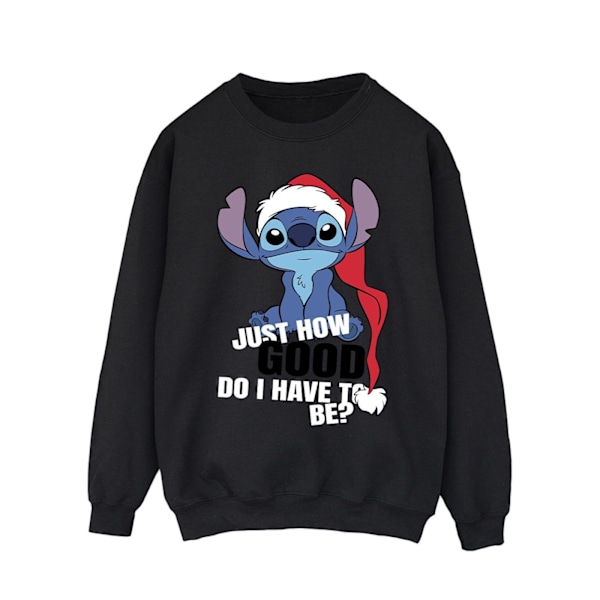 Disney Herr Lilo & Stitch Just How Good Sweatshirt 3XL Svart Black 3XL