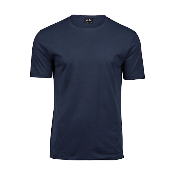 Tee Jays Herr Lyxig Bomull T-shirt M Marinblå Navy M