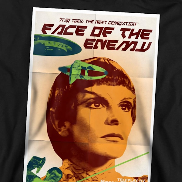 Star Trek Unisex Vuxen The Next Generation Säsong 6 Avsnitt 14 Black M