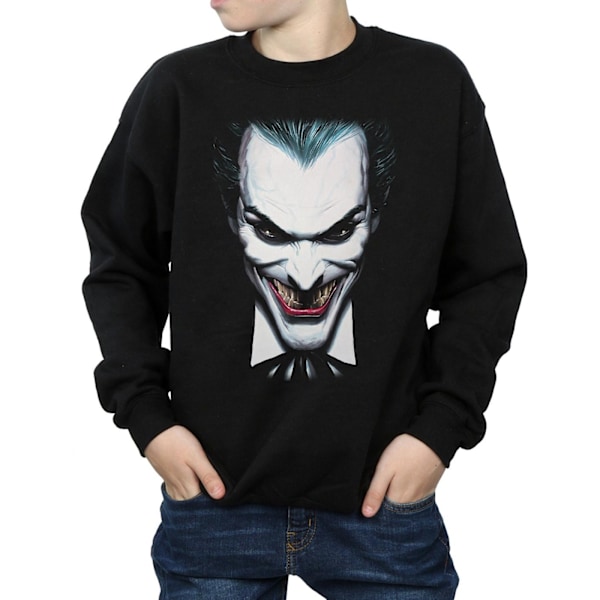 DC Comics Pojkar The Joker Av Alex Ross Sweatshirt 9-11 År Bla Black 9-11 Years