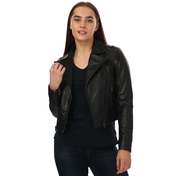 Elle Dam/Dam Armin Läderjacka 12 UK Svart Black 12 UK