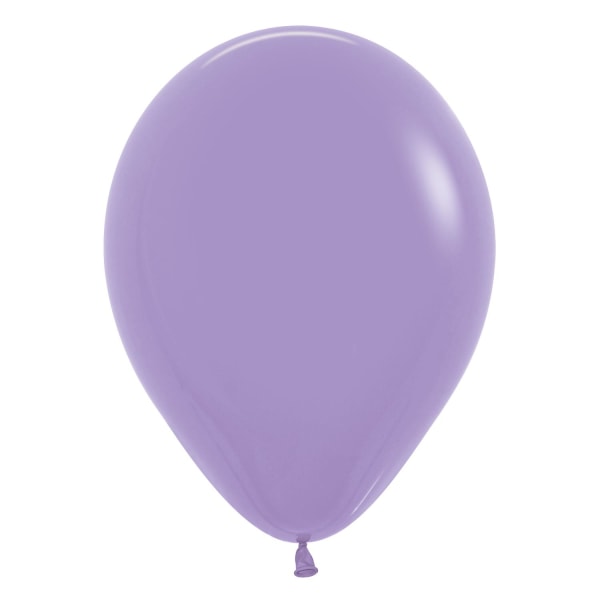 Sempertex Latex Crystal Ballonger (Förpackning om 100) En Storlek Lila Lilac One Size