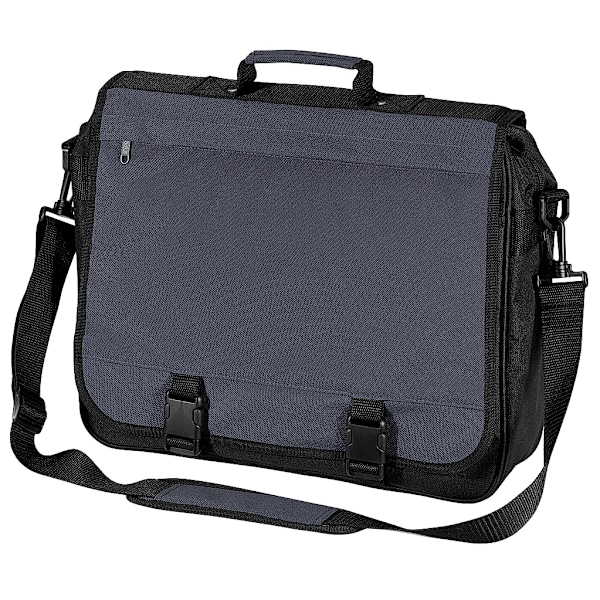 BagBase Portfölj Väska En Storlek Grafitgrå Graphite Grey One Size