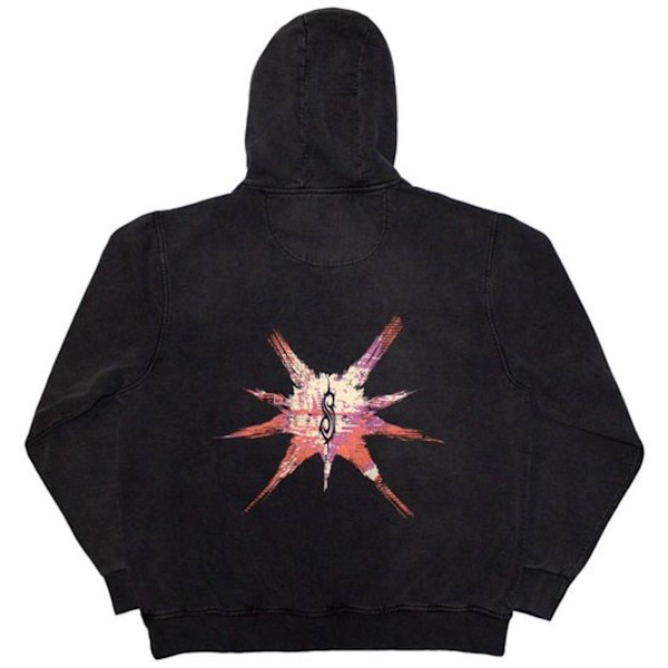 Slipknot Unisex Vuxen The End, So Far Barcode Tröja med Huva Charcoal Grey XL