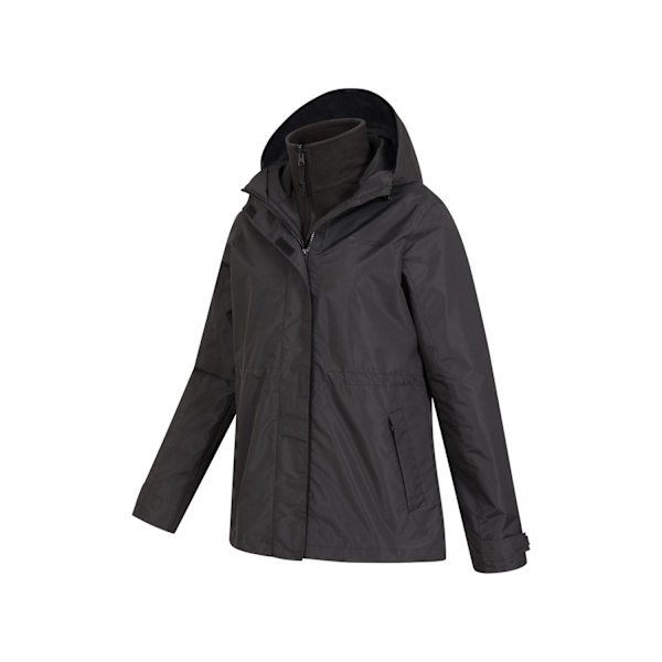 Mountain Warehouse Damjacka Fell II 3-i-1 för Kvinnor/Damer Storlek 24 UK Svart Black 24 UK