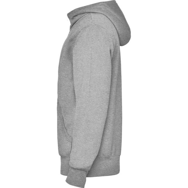 Roly Unisex Vuxen Montblanc Full Zip Hoodie M Gråmelerad Grey Marl M