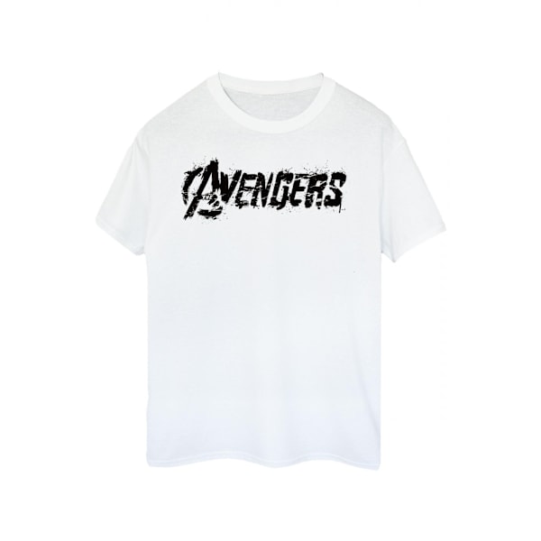 Marvel Avengers Distressed Logo T-shirt XL Vit/Svart White/Black XL