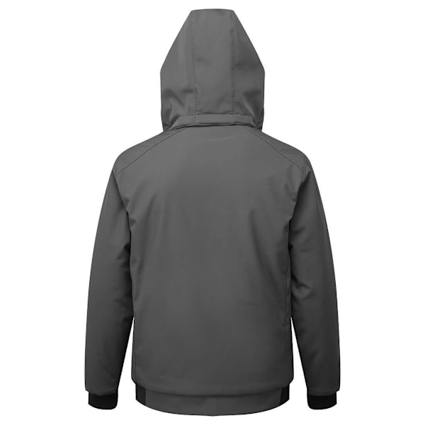Portwest Unisex Vuxen WX2 Eco Hooded Isolerad 2-Lagers Soft Shell Metal Grey 3XL